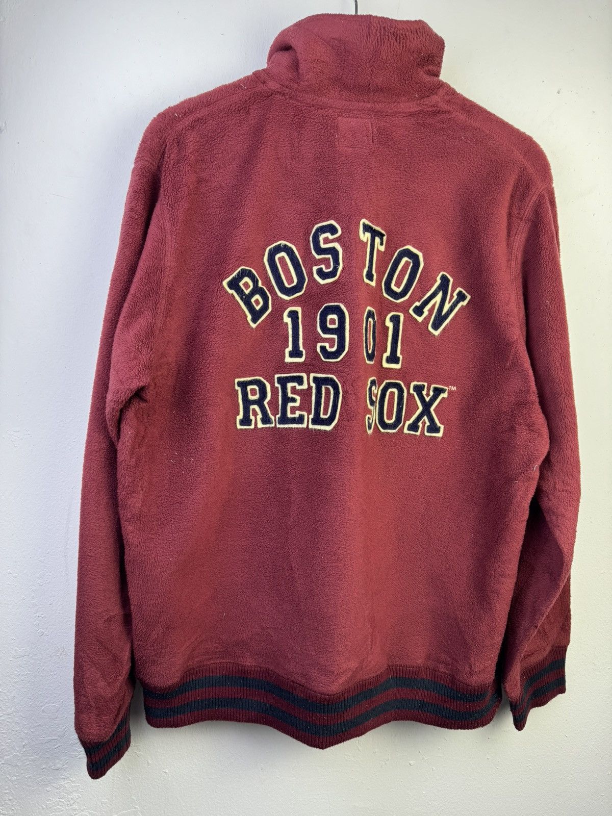 Uniqlo Uniqlo Boston Red Sox vintage half-zip Size US XL / EU 56 / 4 - 7 Thumbnail