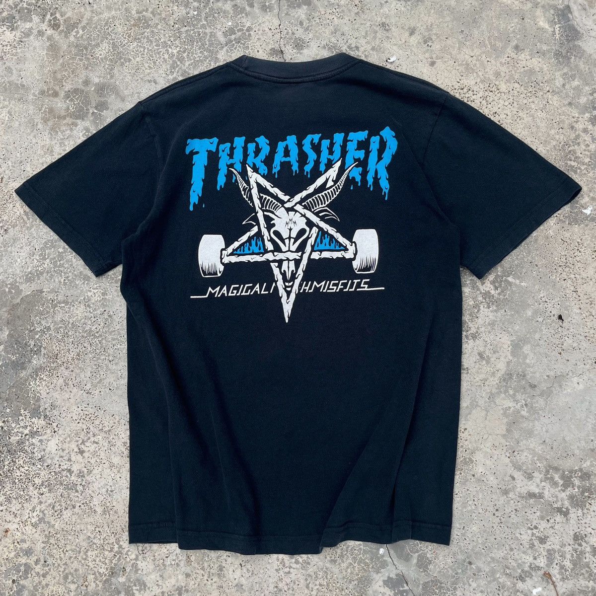 Thrasher Magical Mosh Misfits X Thrasher Skateboard Japanese Brand Size US M / EU 48-50 / 2 - 2 Thumbnail
