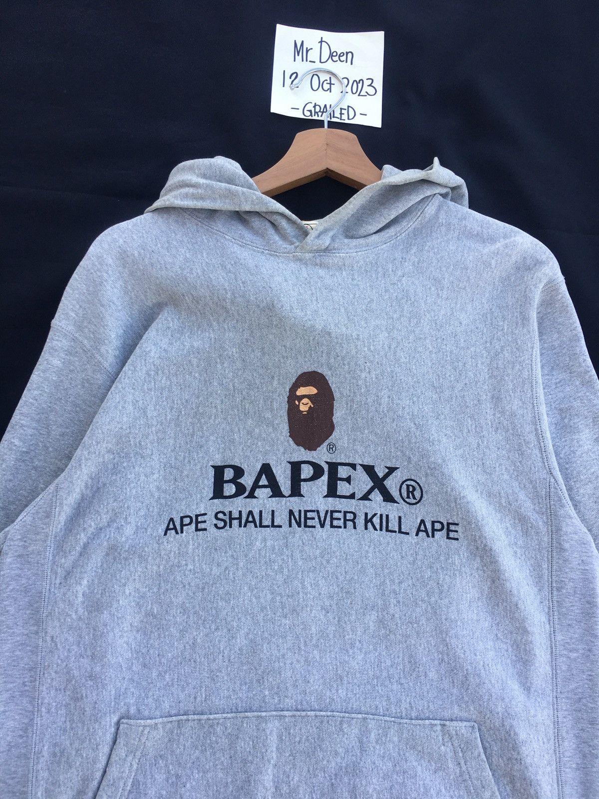 Bape Rare Vintage BAPE BAPEX Sweater Hoodie Size US L / EU 52-54 / 3 - 8 Thumbnail