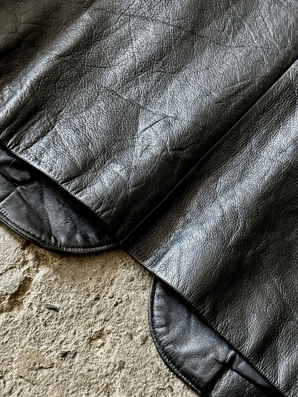 Gucci Gucci - Tom Ford - Leather Blazer Size US M / EU 48-50 / 2 - 17 Thumbnail