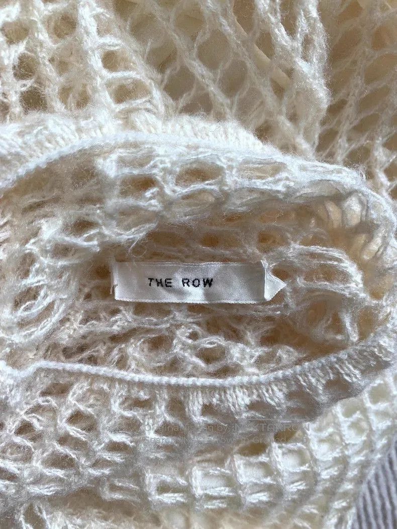 The Row The Row Cream Knit Hollow Out Top. Size US S / EU 44-46 / 1 - 3 Thumbnail