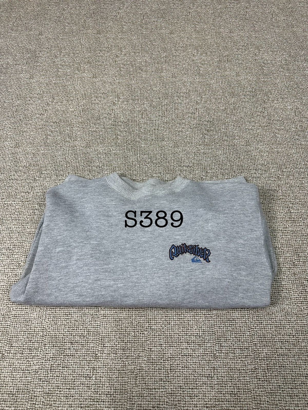 Quiksilver Vintage 90s Hook Ups Quiksilver Crop Top Crewneck Z389 Size US M / EU 48-50 / 2 - 12 Thumbnail