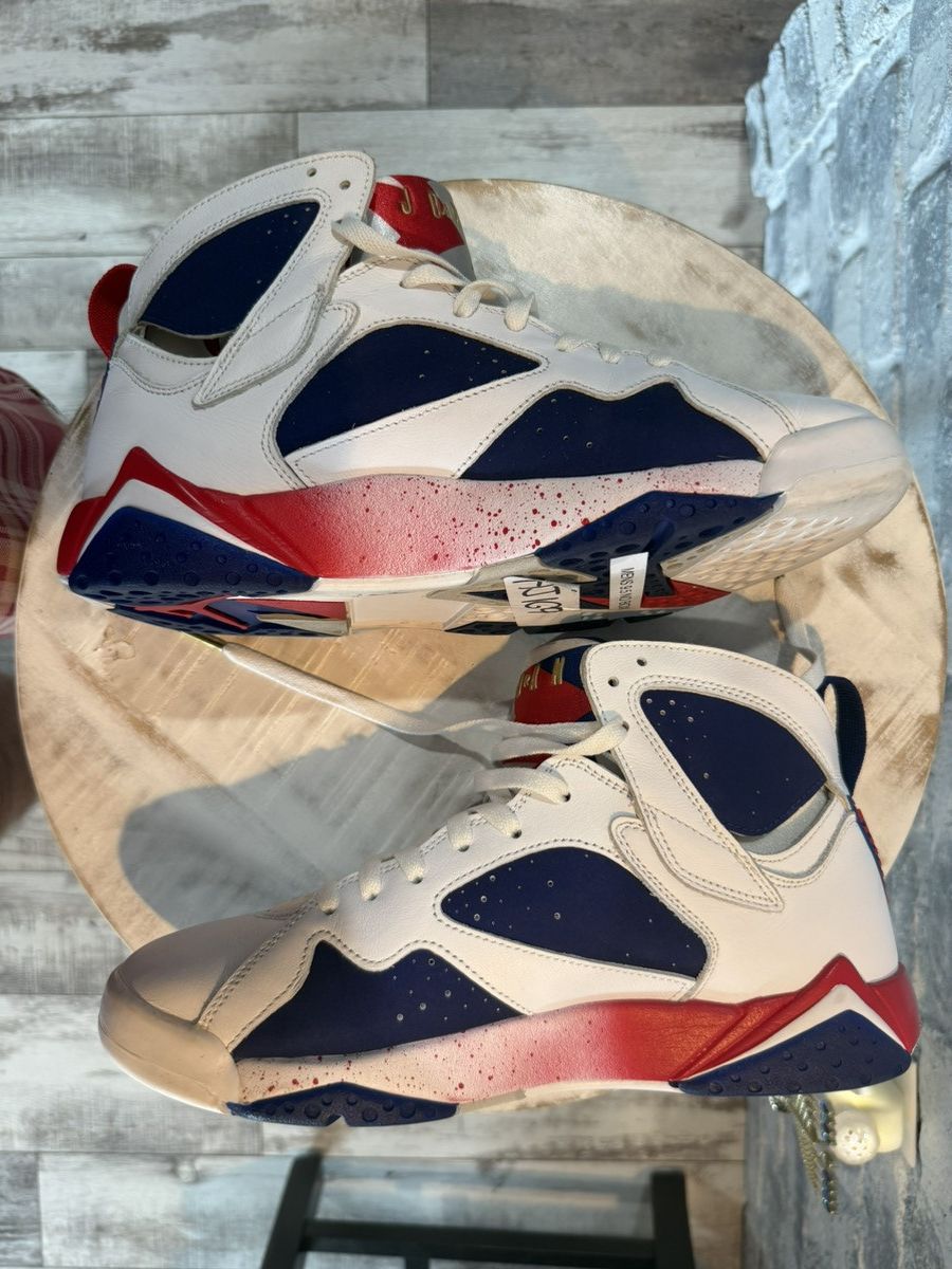 Jordan Brand × Nike Jordan 7 Retro Tinker Alternate Size 9.5 304775-123 Size US 9.5 / EU 42-43 - 5 Thumbnail