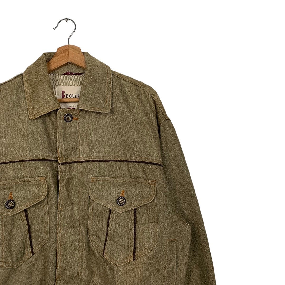 Japanese Brand Japanese Brand E Dolce Elegante Denim Jacket Size US M / EU 48-50 / 2 - 5 Thumbnail