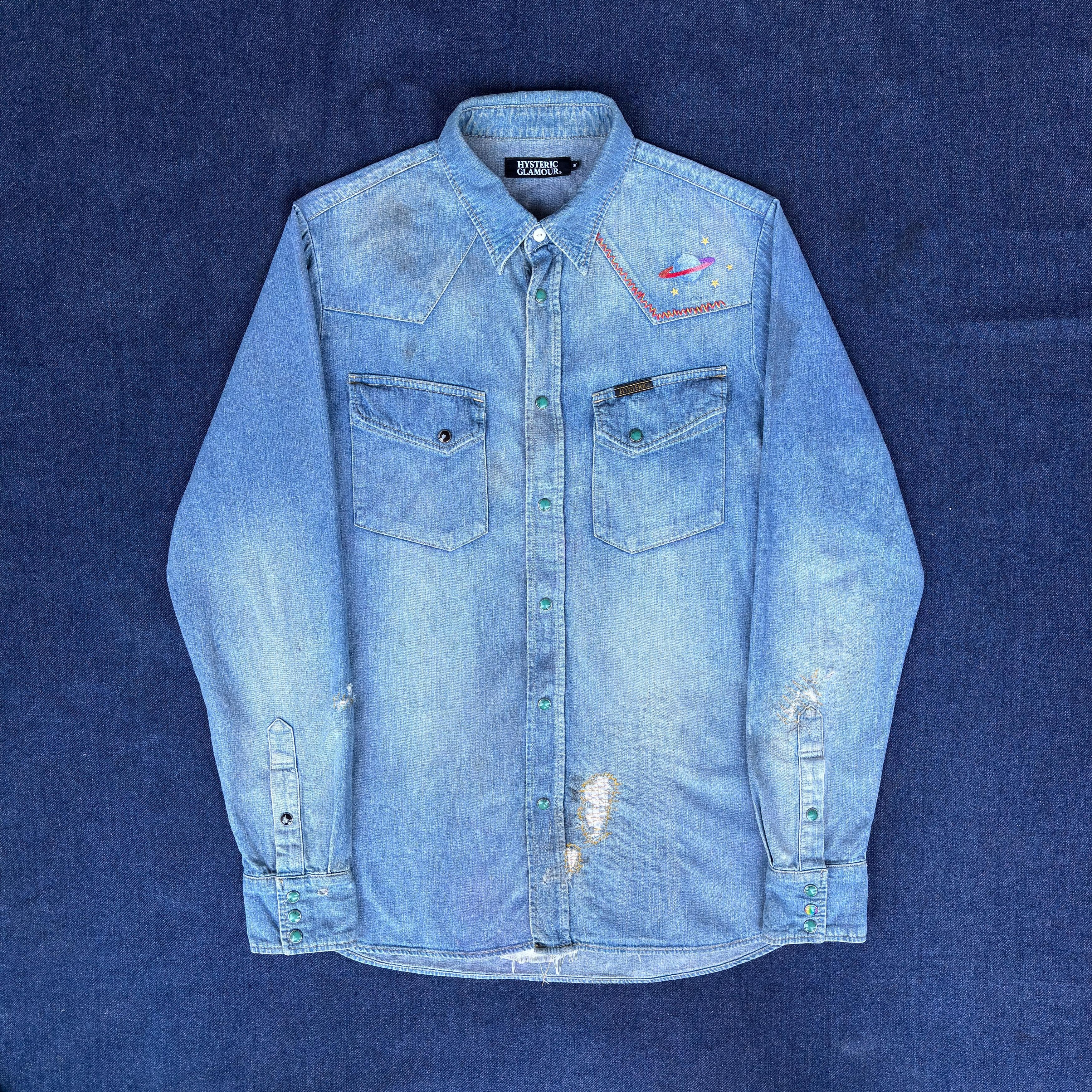 Hysteric Glamour vintage rare hysteric glamour pearl snapp button western Size US M / EU 48-50 / 2 - 1 Thumbnail
