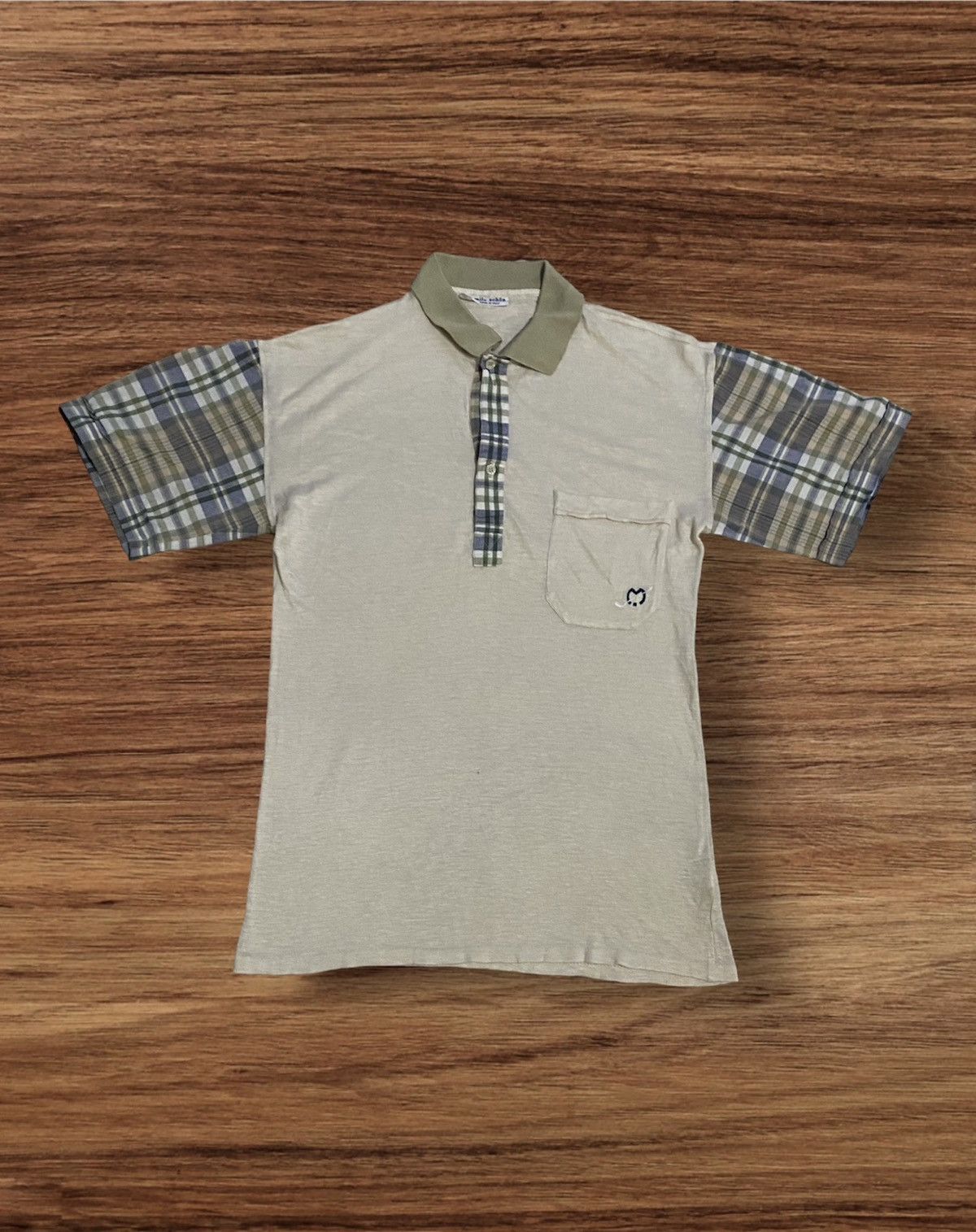 Japanese Brand Vintage Japanese Brand Mila Schon Sport Polo Size US S / EU 44-46 / 1 - 1 Thumbnail