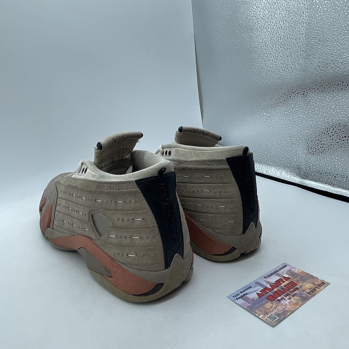 Jordan Brand Clot x Air Jordan 14 low terracotta Size US 9 / EU 42 - 4 Thumbnail