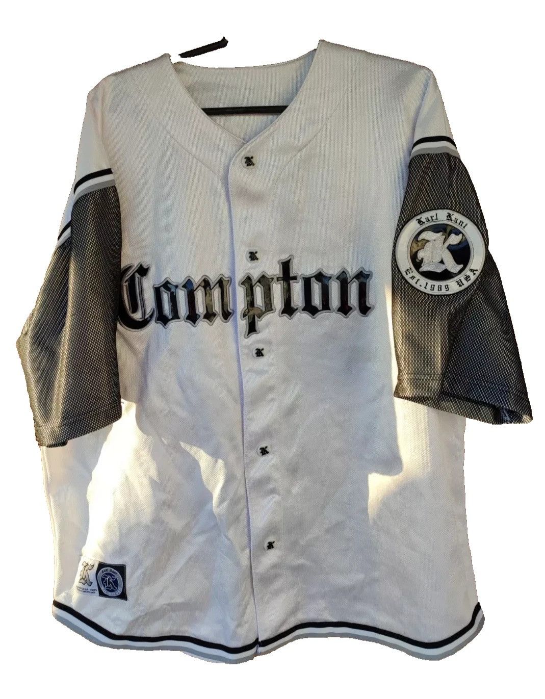 Karl Kani Karl Kani t-shirt, Compton vintage 90s 1990s hip hop size XL Size US XL / EU 56 / 4 - 1 Thumbnail