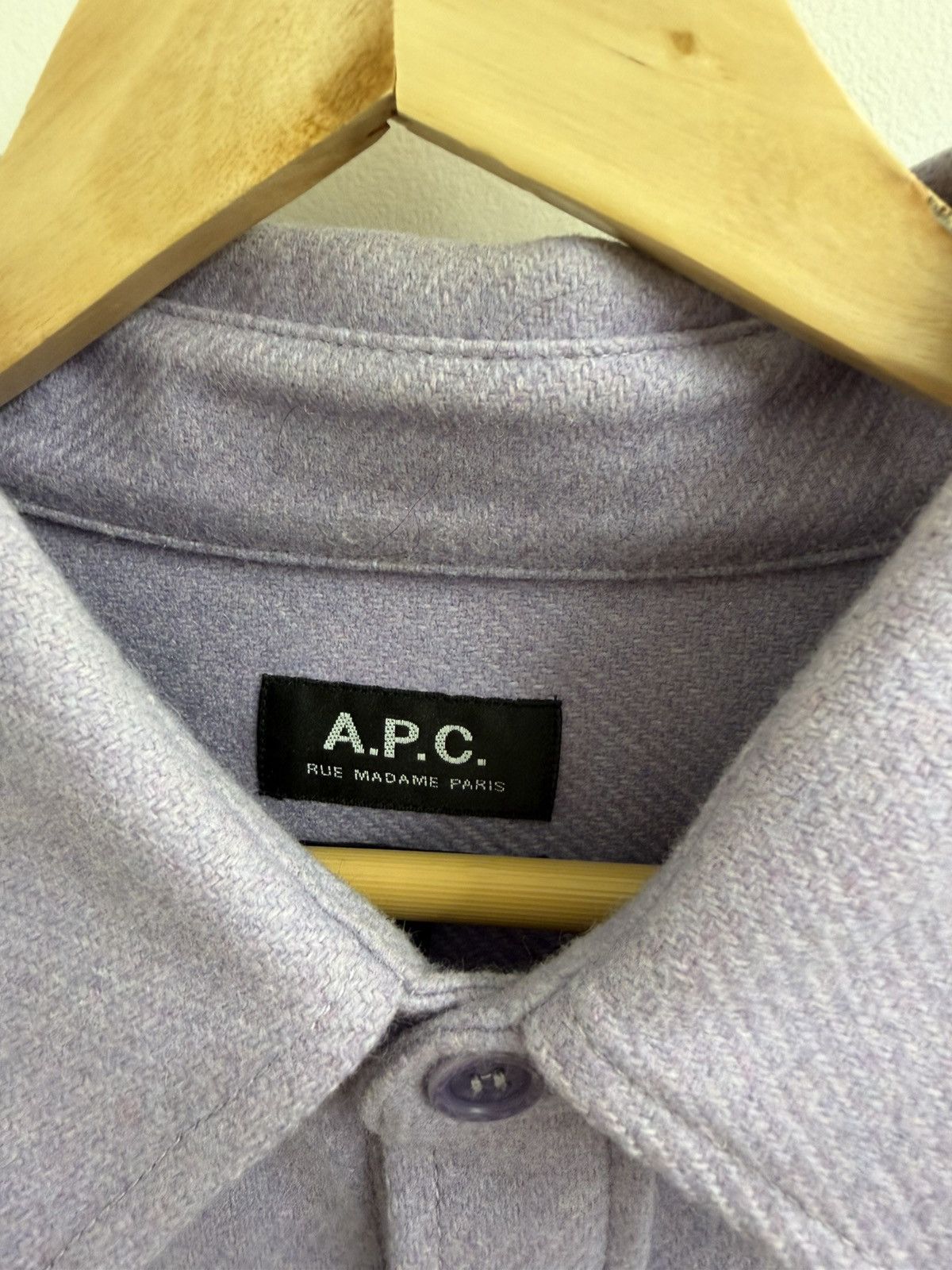 A.P.C. A.P.C. Overshirt Size US XL / EU 56 / 4 - 2 Thumbnail
