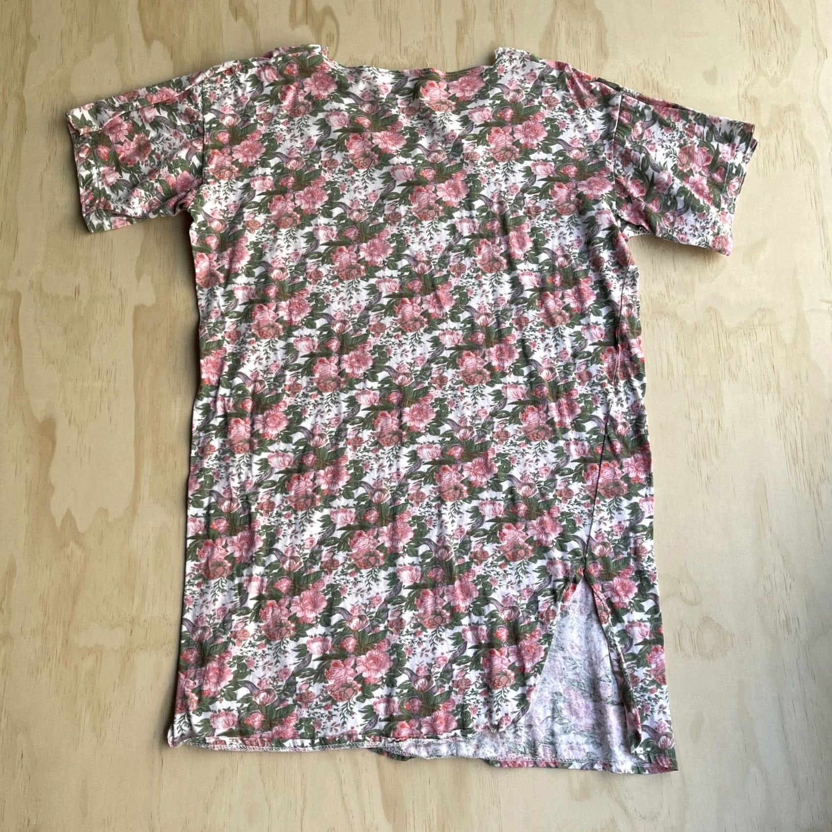 Victoria's Secret VINTAGE Victoria's Secret Sleepshirt Womens Small Pink Floral Lace Nightgown Size S / US 4 / IT 40 - 5 Thumbnail