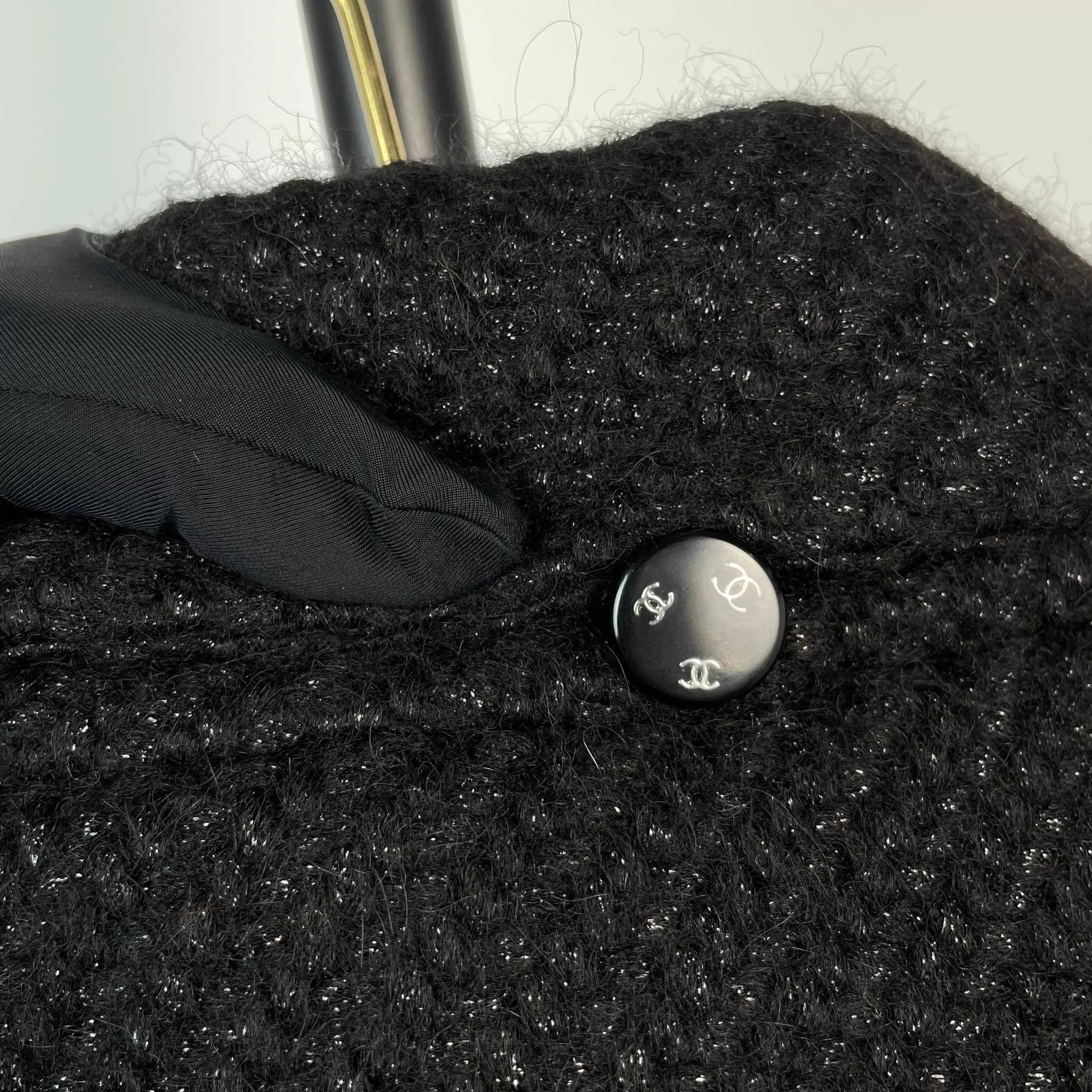 Chanel Chanel 21B Black Hooded Preppy Wool Horn Button Jacket 38 Size S / US 4 / IT 40 - 8 Thumbnail