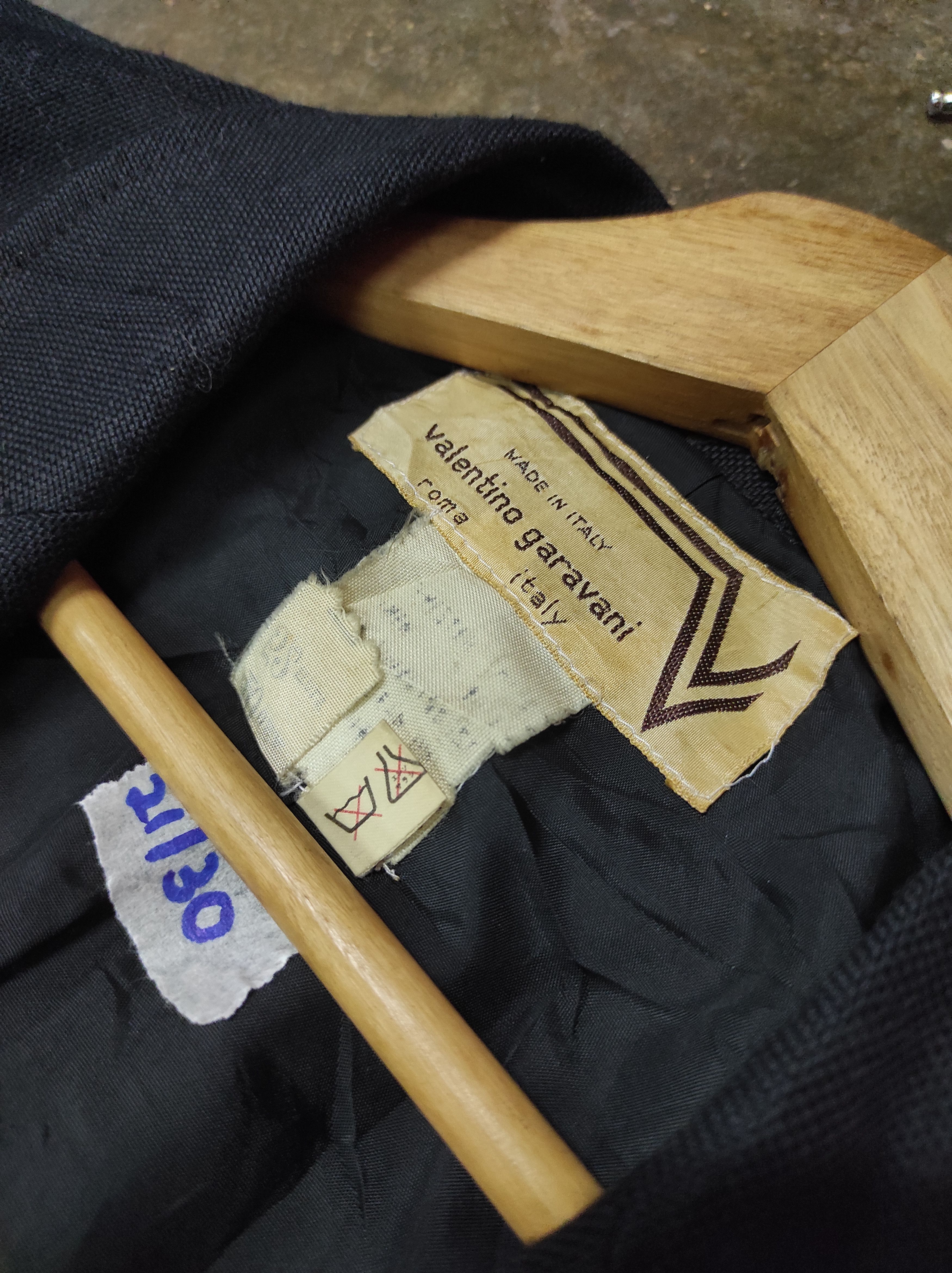 Valentino × Vintage VALENTINO GARAVANI VTG BLAZER JACKET Size 42R - 6 Thumbnail