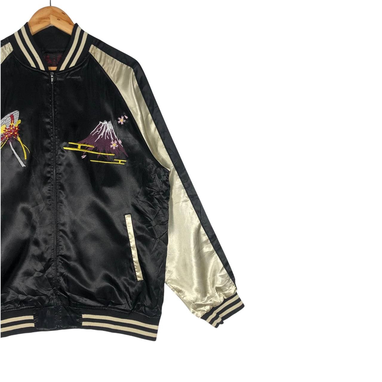 Japanese Brand × Vintage Vintage Sukajan Japanese Traditional Style Light Jacket Size US XL / EU 56 / 4 - 4 Thumbnail