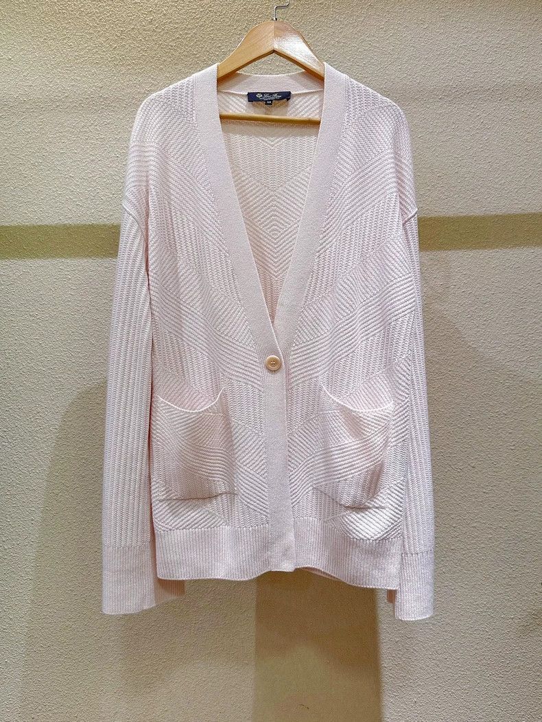 Loro Piana Loro Piana Pink Cashmere Cardigan Size US XS / EU 42 / 0 - 1 Thumbnail