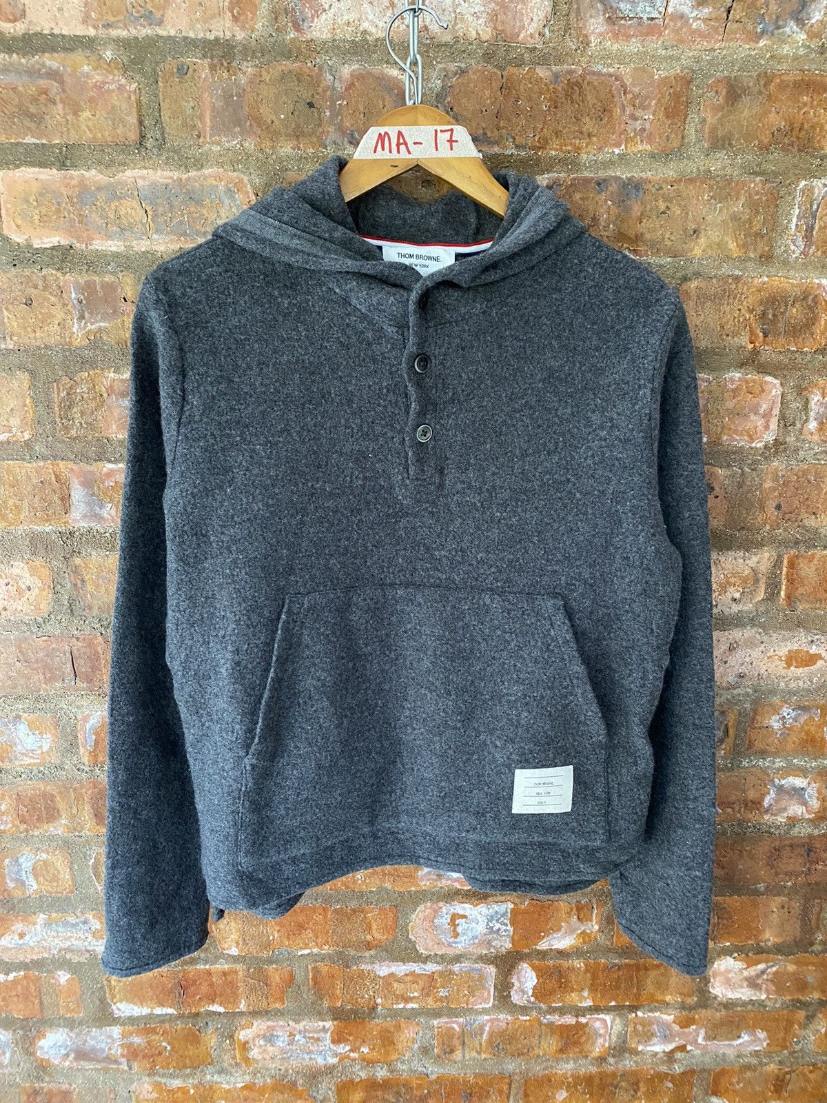 Thom Browne Iconic wool hoodie Size US M / EU 48-50 / 2 - 2 Thumbnail