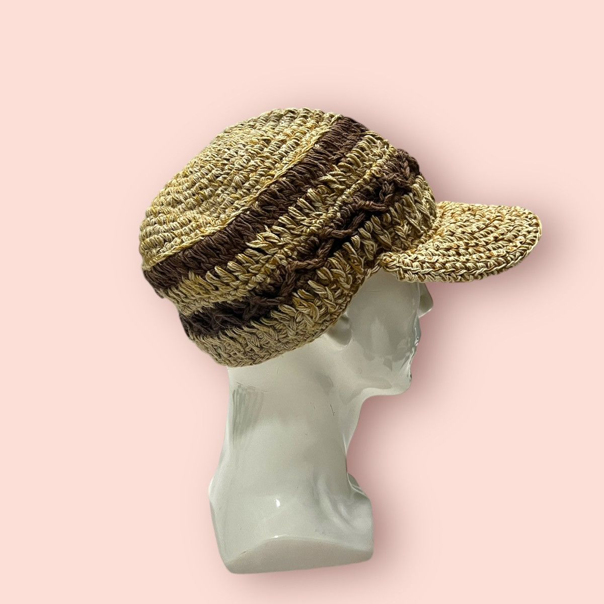 Global Work × Japanese Brand × Vintage VINTAGE GLOBAL WORK COTTON LINEN STRAW HAT Size ONE SIZE - 7 Thumbnail