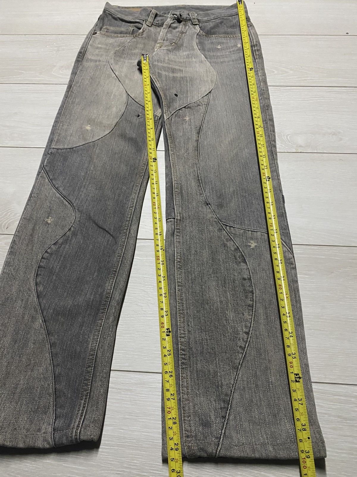 Analog Vintage Japanese Brand Analog Lighning Distressed Jeans Size US 28 / EU 44 - 16 Thumbnail