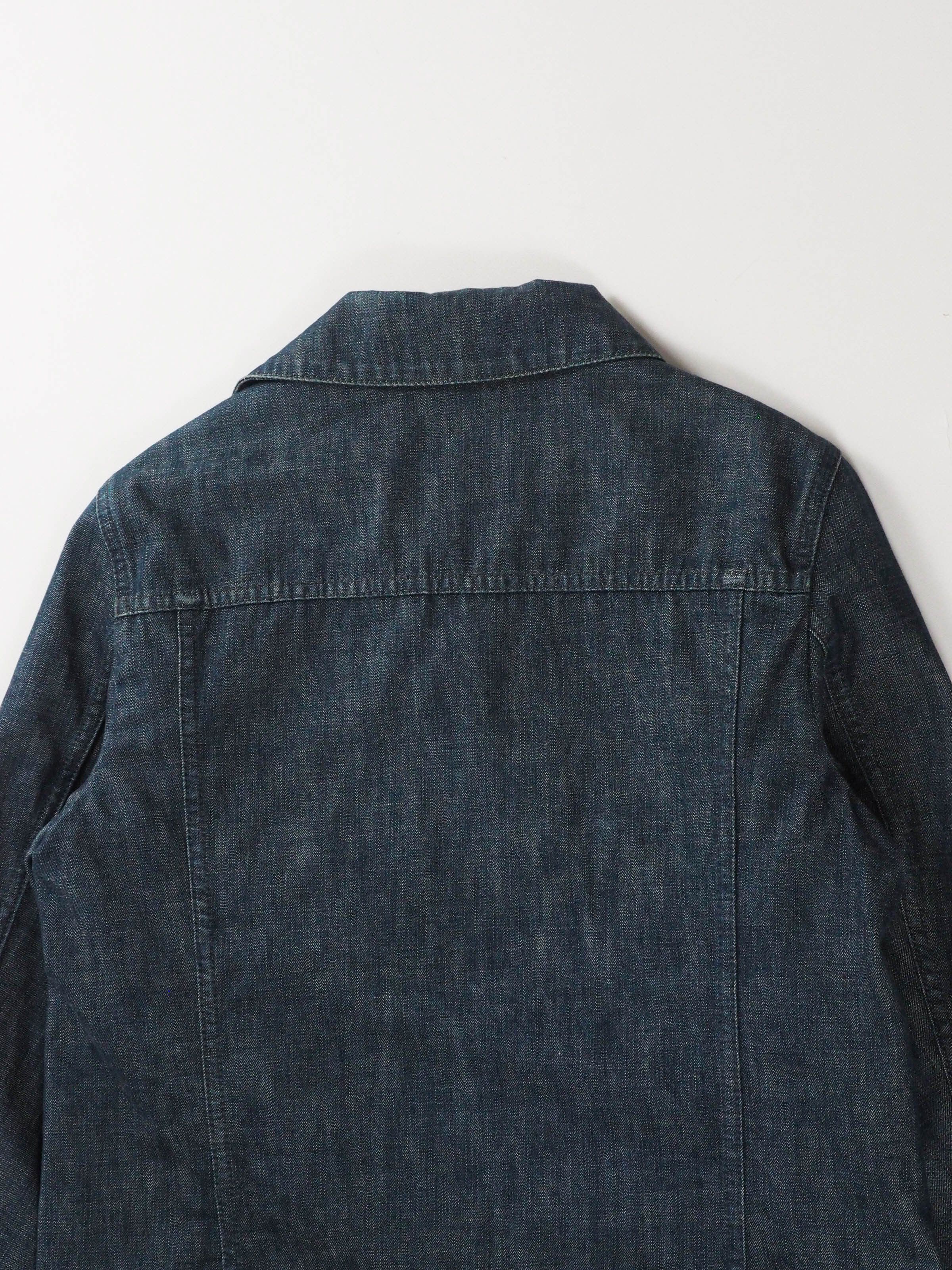 Jil Sander Jil Sander Raw Denim Trucker Jacket Size M / US 6-8 / IT 42-44 - 14 Thumbnail
