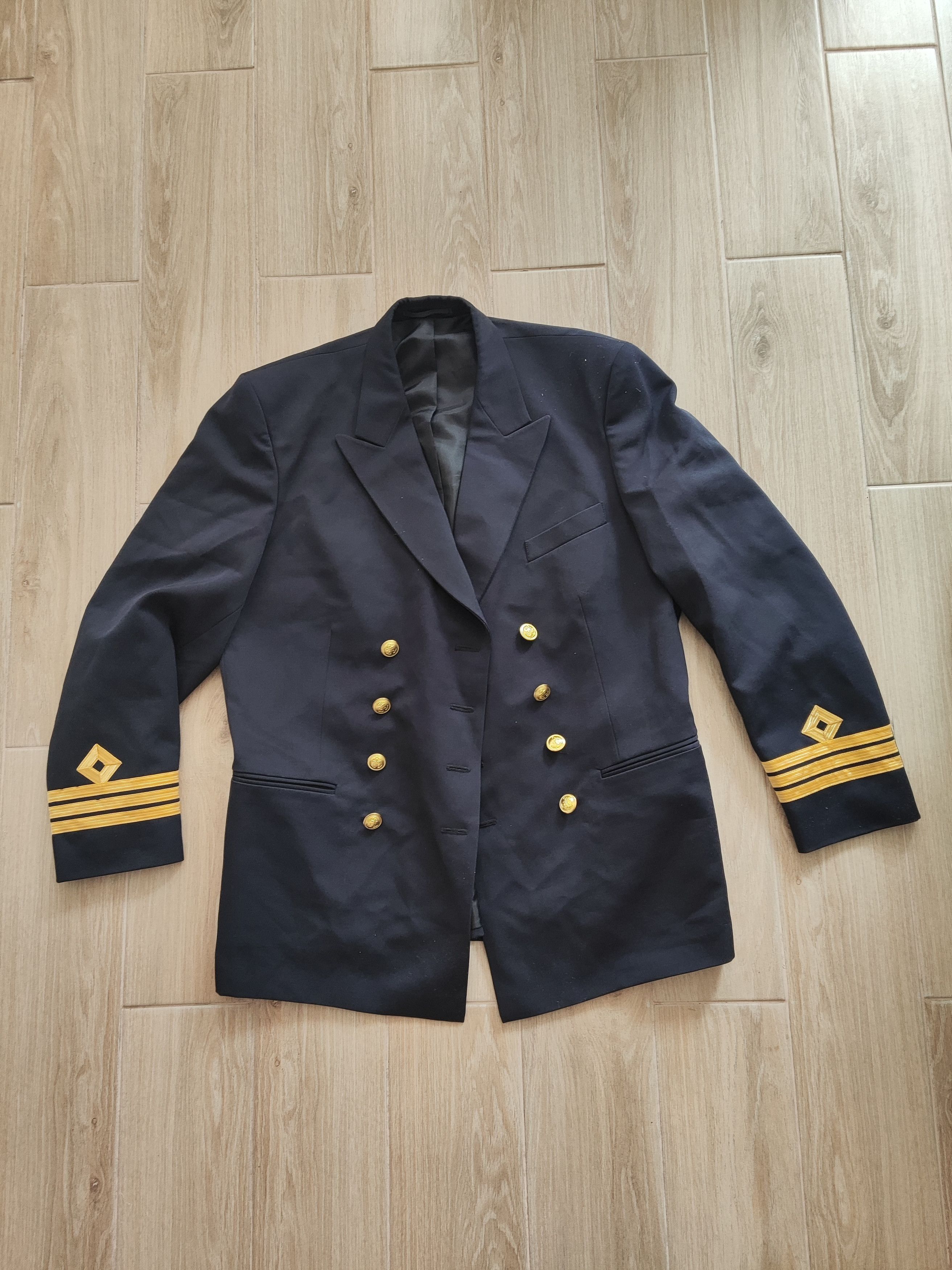 Vintage Vintage Norwegian Merchant Navy Captain’s Blazer Size 50L - 3 Thumbnail