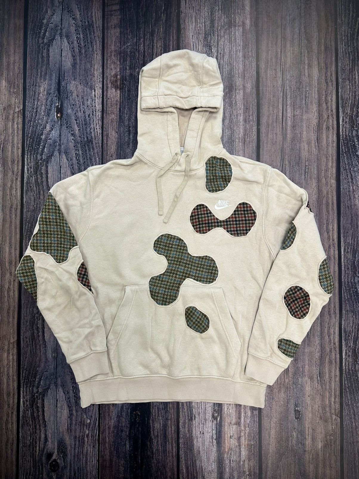 Nike Nike Custom Hoodie Vintage 90s Y2K Reworked Size US M / EU 48-50 / 2 - 1 Thumbnail