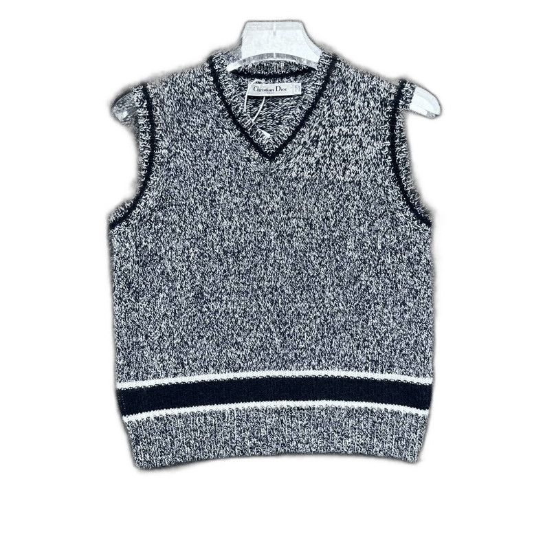 Dior DIOR Wool Knit Sleeveless Vest Size 38 Size M / US 6-8 / IT 42-44 - 1 Thumbnail