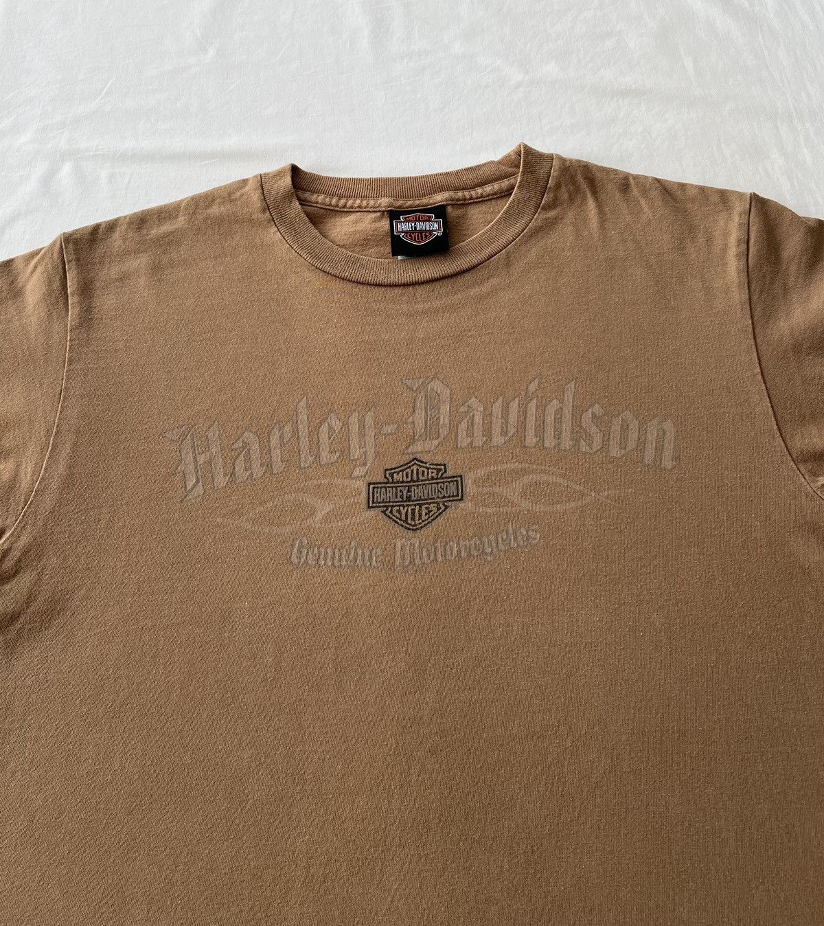 Harley Davidson Vintage 2000s Harley Davidson Eagle Orlando Florida USA Tee Size US M / EU 48-50 / 2 - 4 Thumbnail