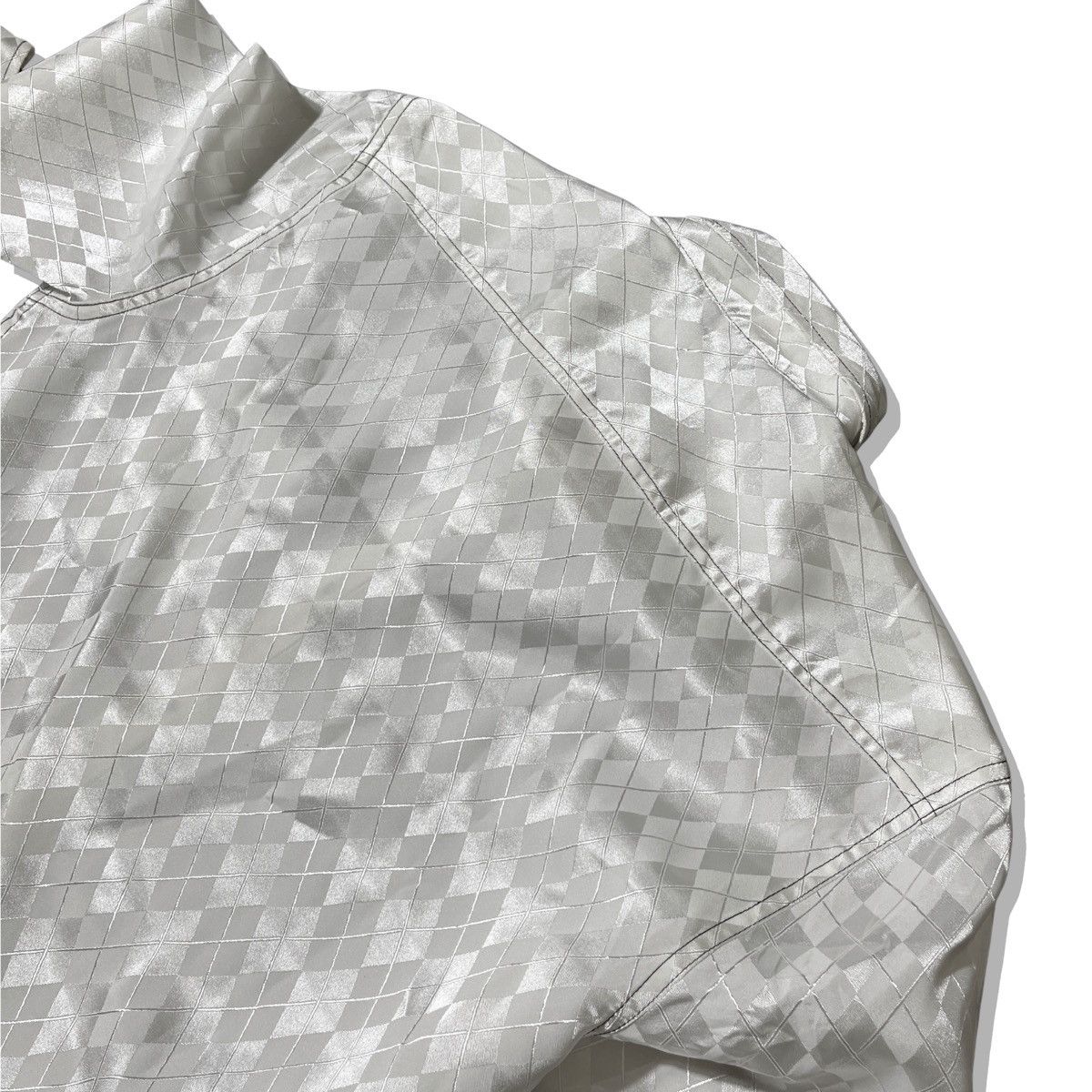 semanticdesign Semantic Design FW2022 - Satin Diamond Pattern Shirt Size US L / EU 52-54 / 3 - 5 Thumbnail
