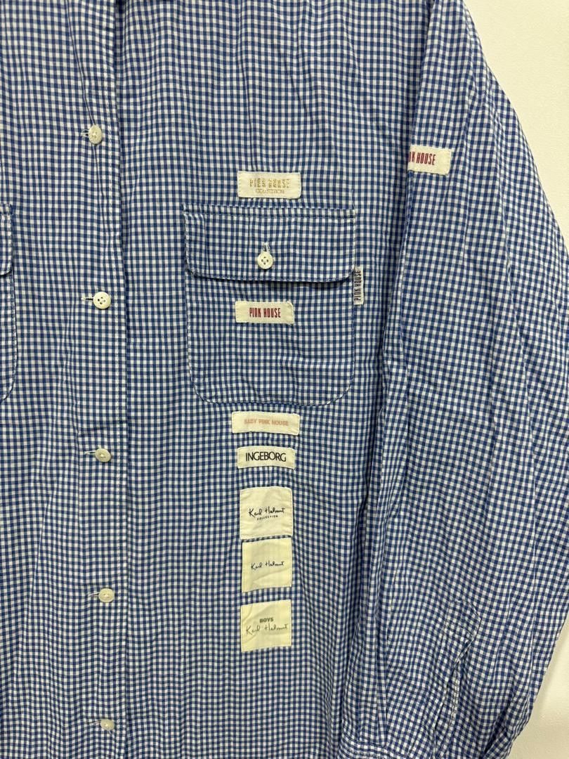 Japanese Brand × Pink House × Vintage Vintage Pink House 98-99 Fall & Winter Collection Shirt Size US L / EU 52-54 / 3 - 3 Thumbnail