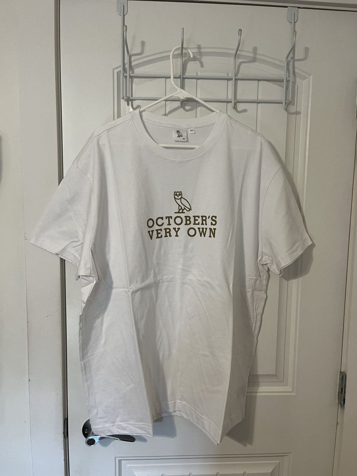 October's Very Own October’s Very Own OVO Owl Logo White Gold T-Shirt Brand New Size US XXL / EU 58 / 5 - 1 Thumbnail
