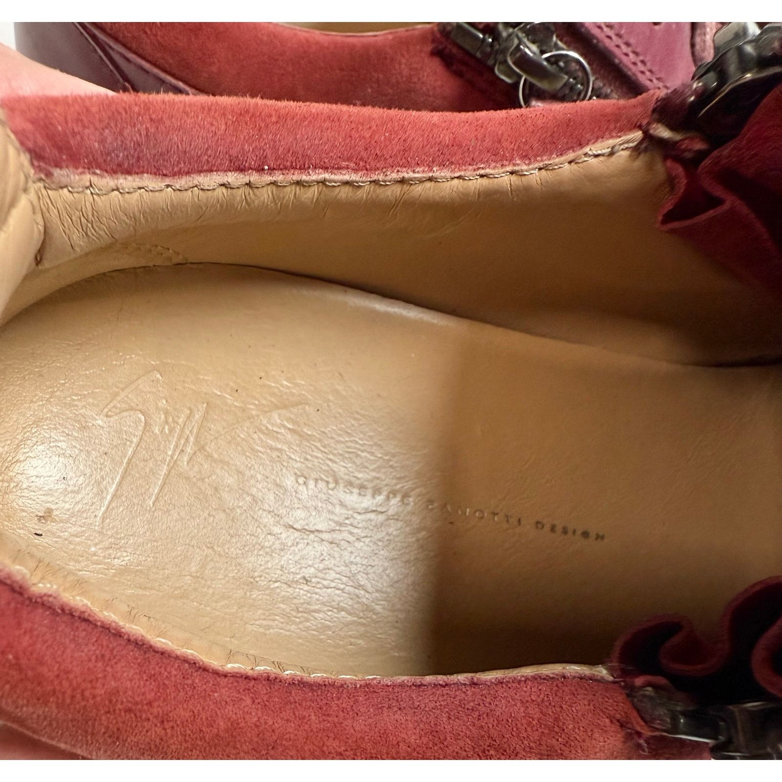 Giuseppe Zanotti Giuseppe Zanotti Brek Velvet Side-Zip Sneakers 36 EU/6 US Size US 6 / IT 36 - 6 Thumbnail
