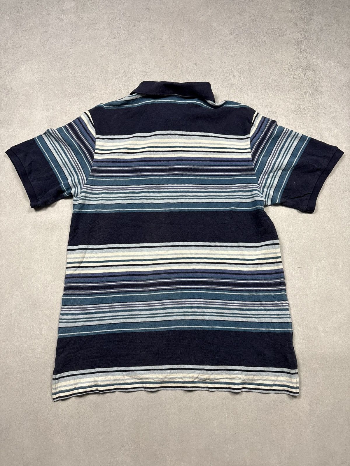 Yves Saint Laurent Vintage Yves Saint Laurent Pour Homme YSL Striped Polo Shirt Size US XL / EU 56 / 4 - 12 Thumbnail