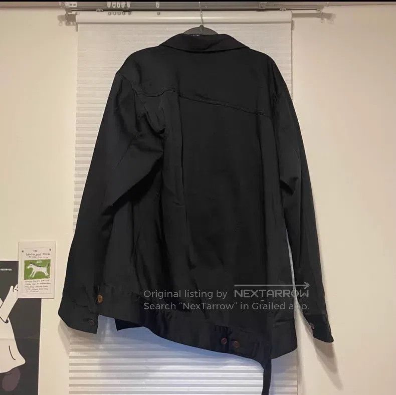 Comme des Garcons Comme Des Garcons Asymmetric Patchwork Jacket Black Struct Size US M / EU 48-50 / 2 - 2 Thumbnail