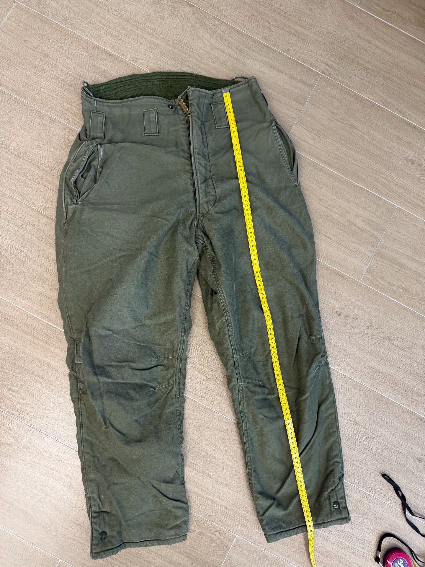 Vintage US Military Copper Zipper Deck Pants Size M Size US 30 / EU 46 - 1 Thumbnail