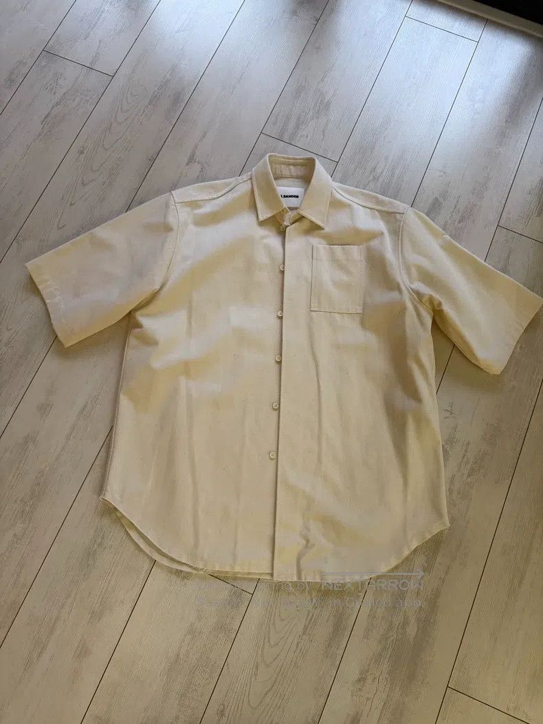 Jil Sander Jil Sander size 40 Linen short-sleeve shirt Size M / US 6-8 / IT 42-44 - 2 Thumbnail