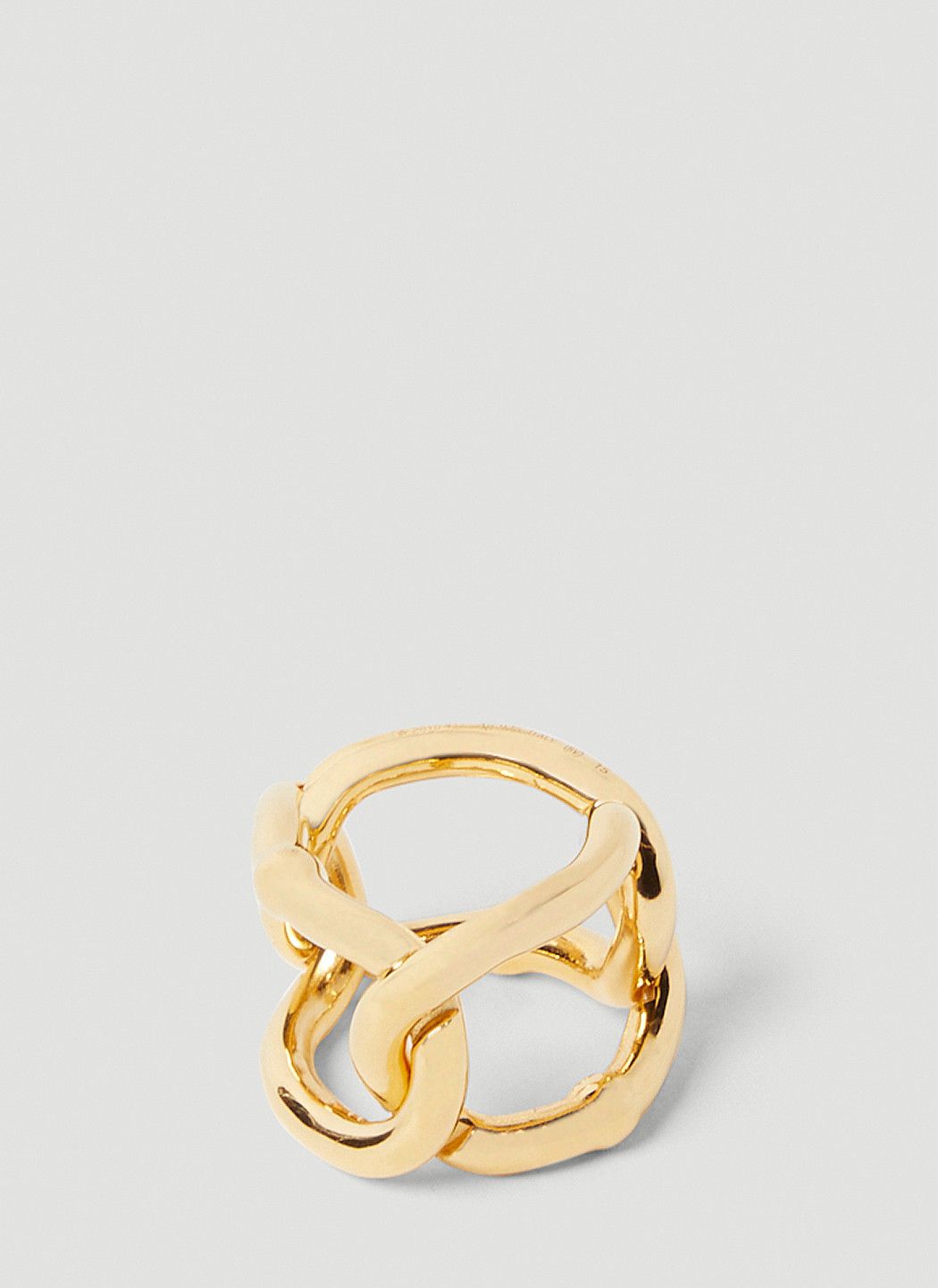 Bottega Veneta Chain Link Ring Size ONE SIZE - 1 Thumbnail