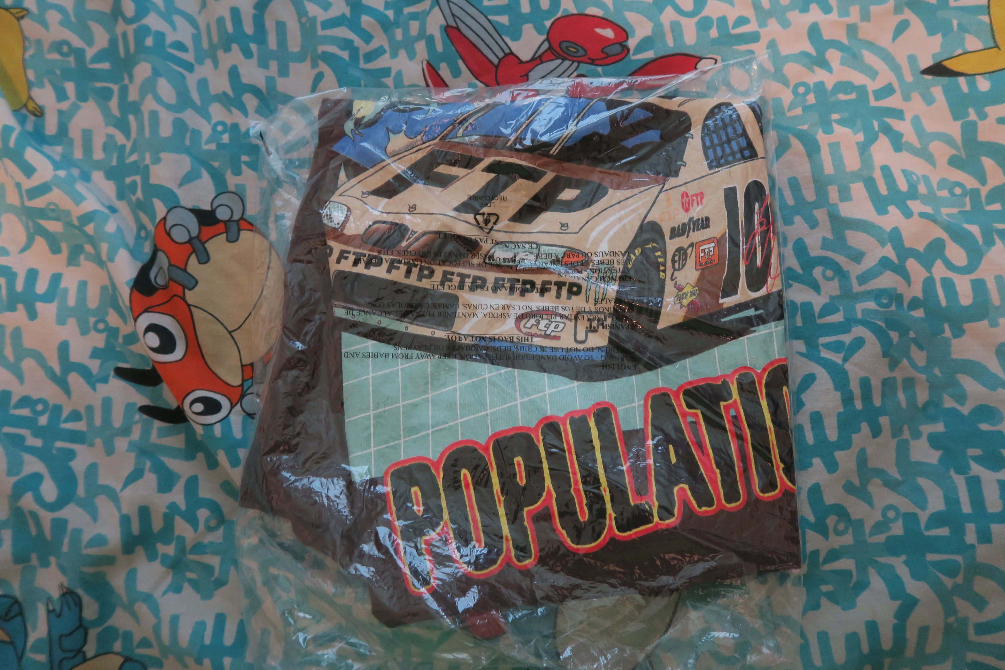 Fuck The Population FTP Fuckthepopulation 500 Racing Nascar T-Shirt Brown Medium Size US M / EU 48-50 / 2 - 4 Thumbnail