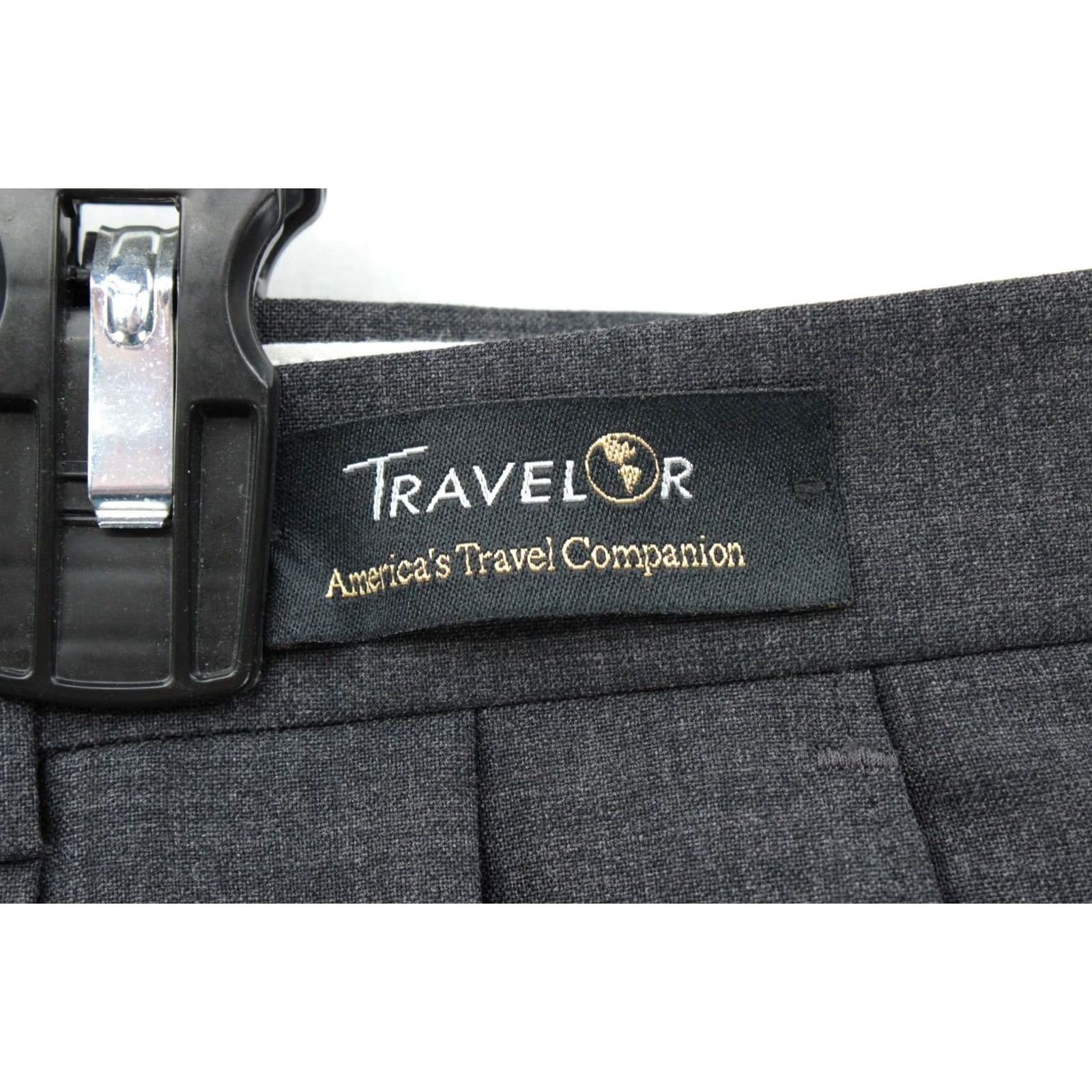 Hart Schaffner Marx Hart Schaffner Marx Dress Pants Mens Regular Gray Wool Stretch Cuffed Lined Office 38x30 Stretch Pockets Wool Dress Pants Mens Size US 38 / EU 54 - 4 Thumbnail