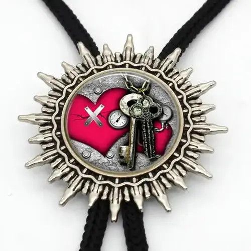 Cowboy Equipment × Vintage Mechanical Clock Bolo Tie Bolo Tie Size ONE SIZE - 2 Thumbnail