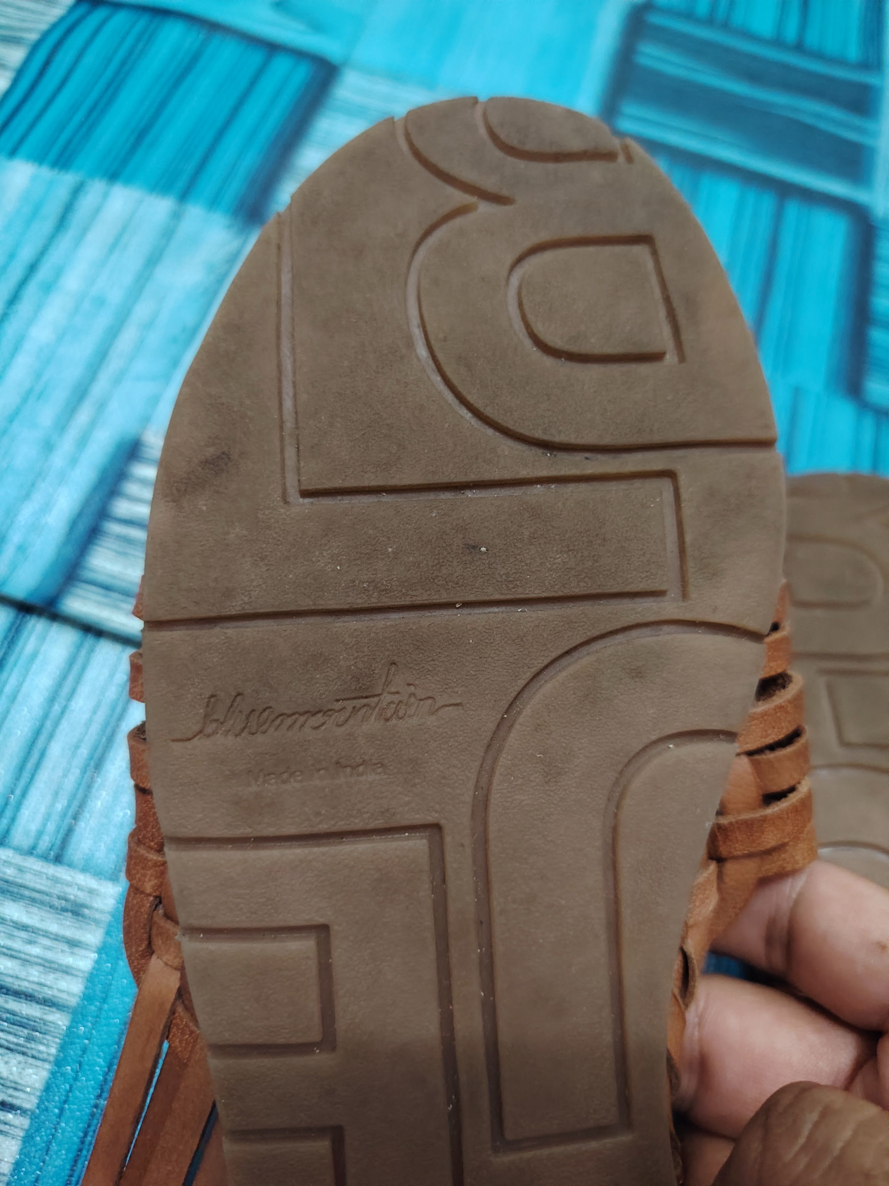 Japanese Brand Vtg Blue mountain indian sandals Size US 4 / IT 34 - 8 Thumbnail