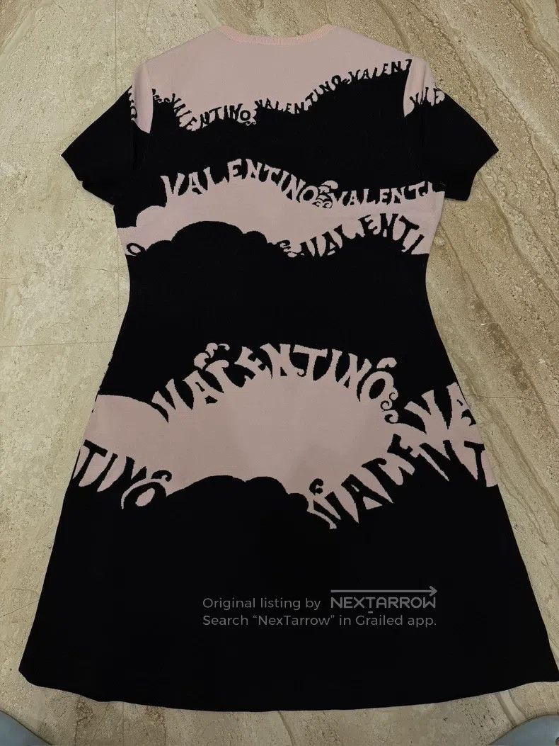 Valentino Valentino Letter print knit skirt Size L / US 10 / IT 46 - 2 Thumbnail