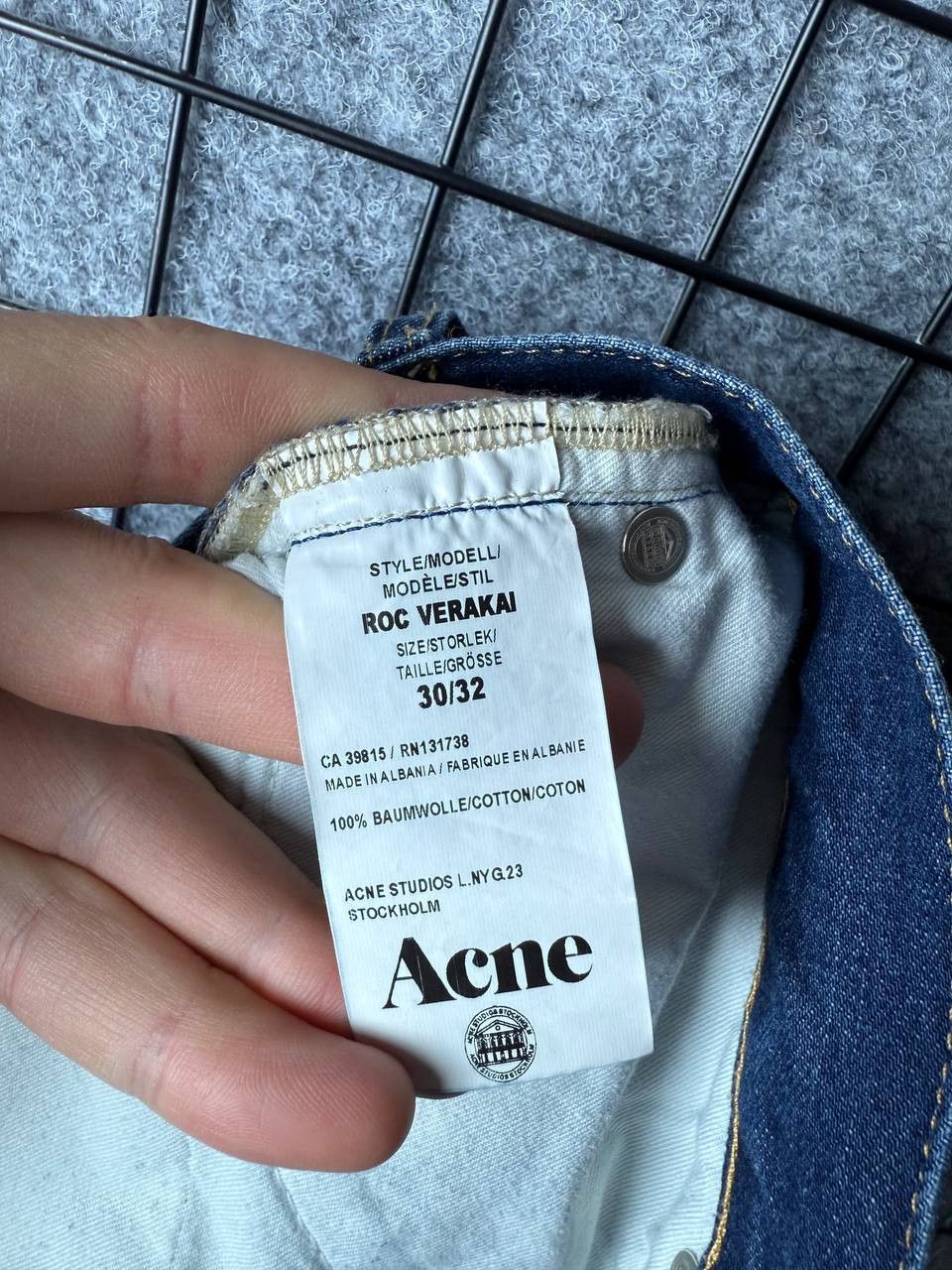 Acne Studios Acne Studios Roc Verakai denim jeans size 30x32 Size US 30 / EU 46 - 6 Thumbnail