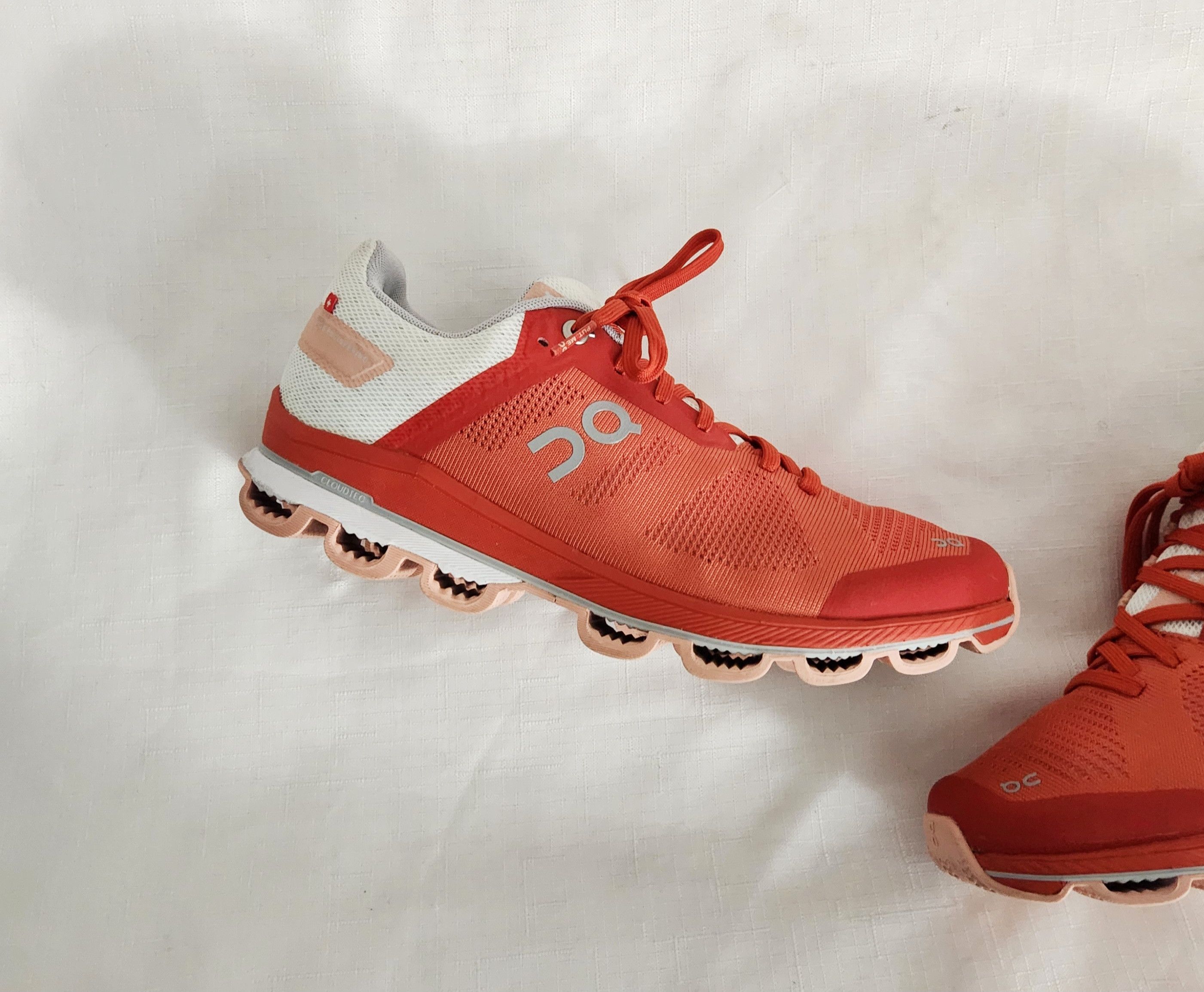 On On cloud cloudsurfer 6 rust rose running athletic sneakers Size US 9.5 / IT 39.5 - 3 Thumbnail