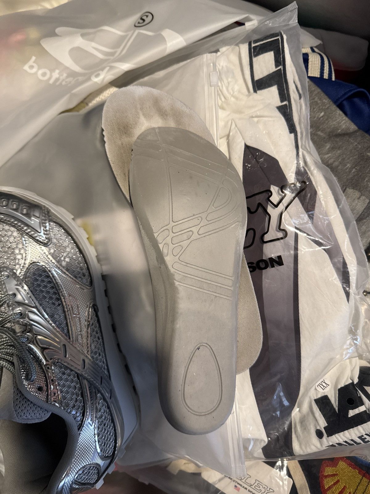 Bottega Veneta Bottega veneta orbit silver Size US 5.5 / EU 38 - 19 Thumbnail