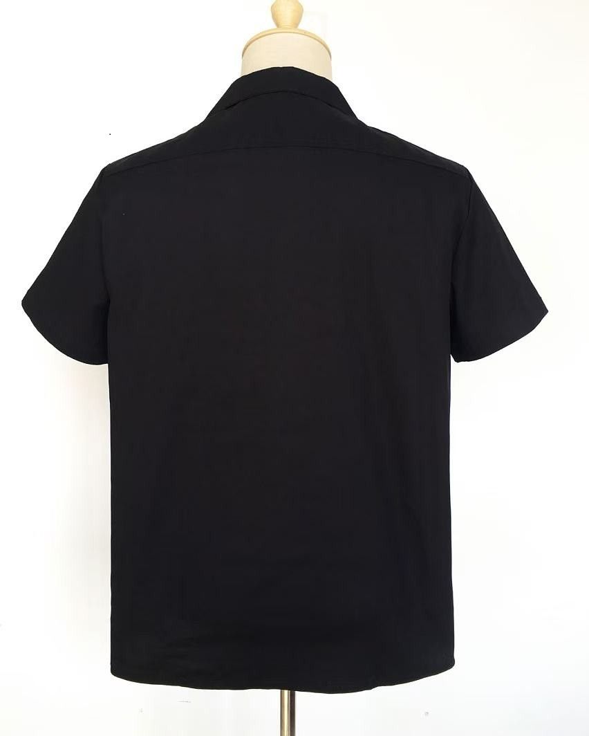 Other Retro Two-tone Men Shirt Solid Casual Shirt Blue Size US L / EU 52-54 / 3 - 4 Thumbnail