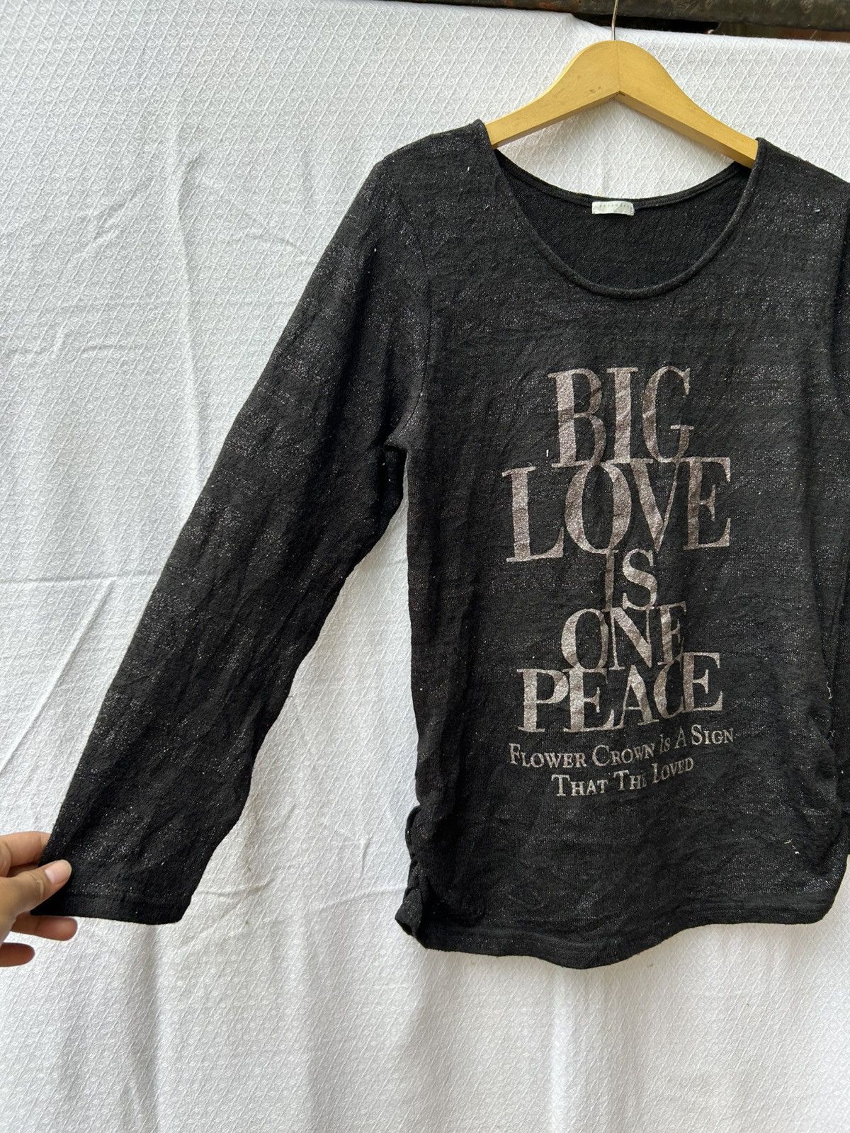 20471120 × Beauty Beast × Japanese Brand Persodea japanese style knit poem glitter longsleeve Size US M / EU 48-50 / 2 - 4 Thumbnail