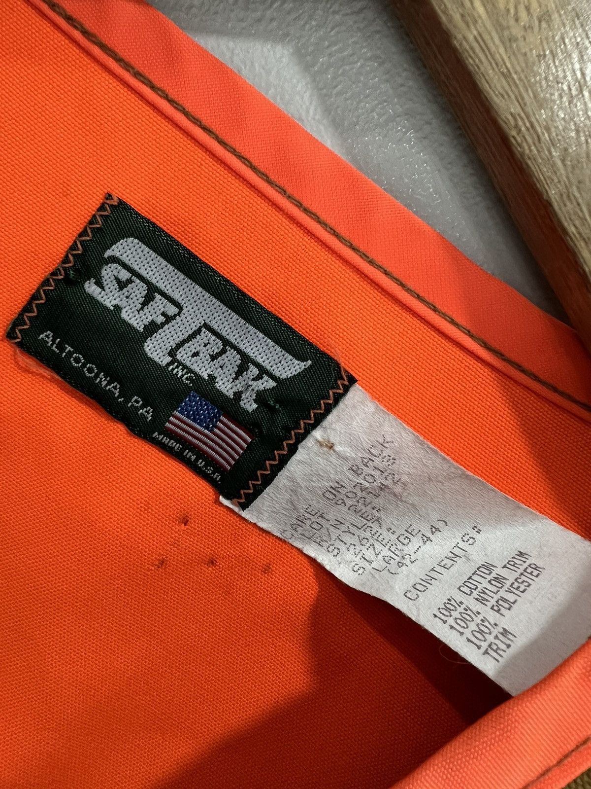 SafTbak Vintage Saftbak Vest hunting fishing Size US L / EU 52-54 / 3 - 3 Thumbnail