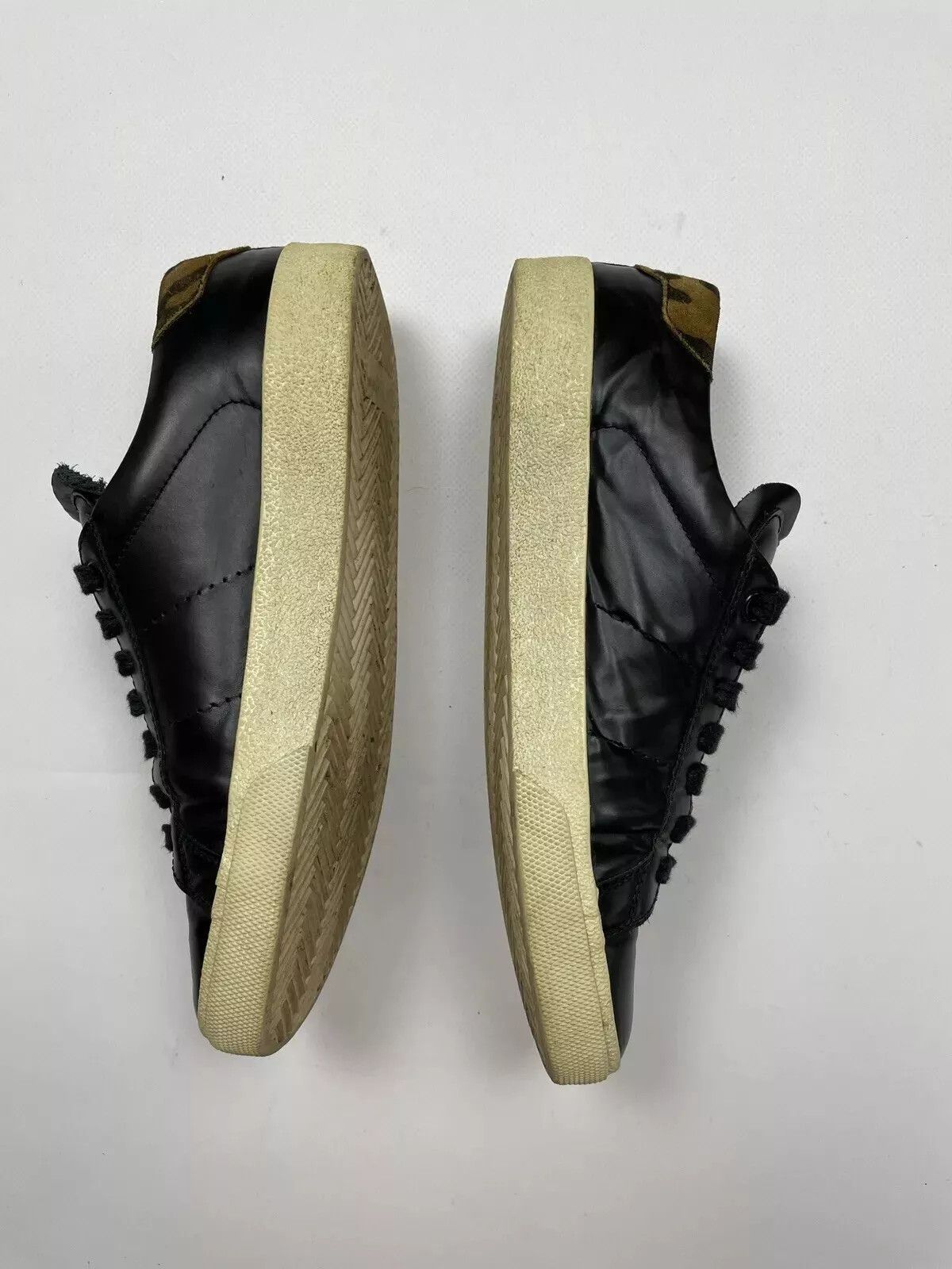 Yves Saint Laurent YSL SAINT LAURENT SL / 05 SNEAKER LEATHER WOMENS SHOES Size US 9 / IT 39 - 3 Thumbnail