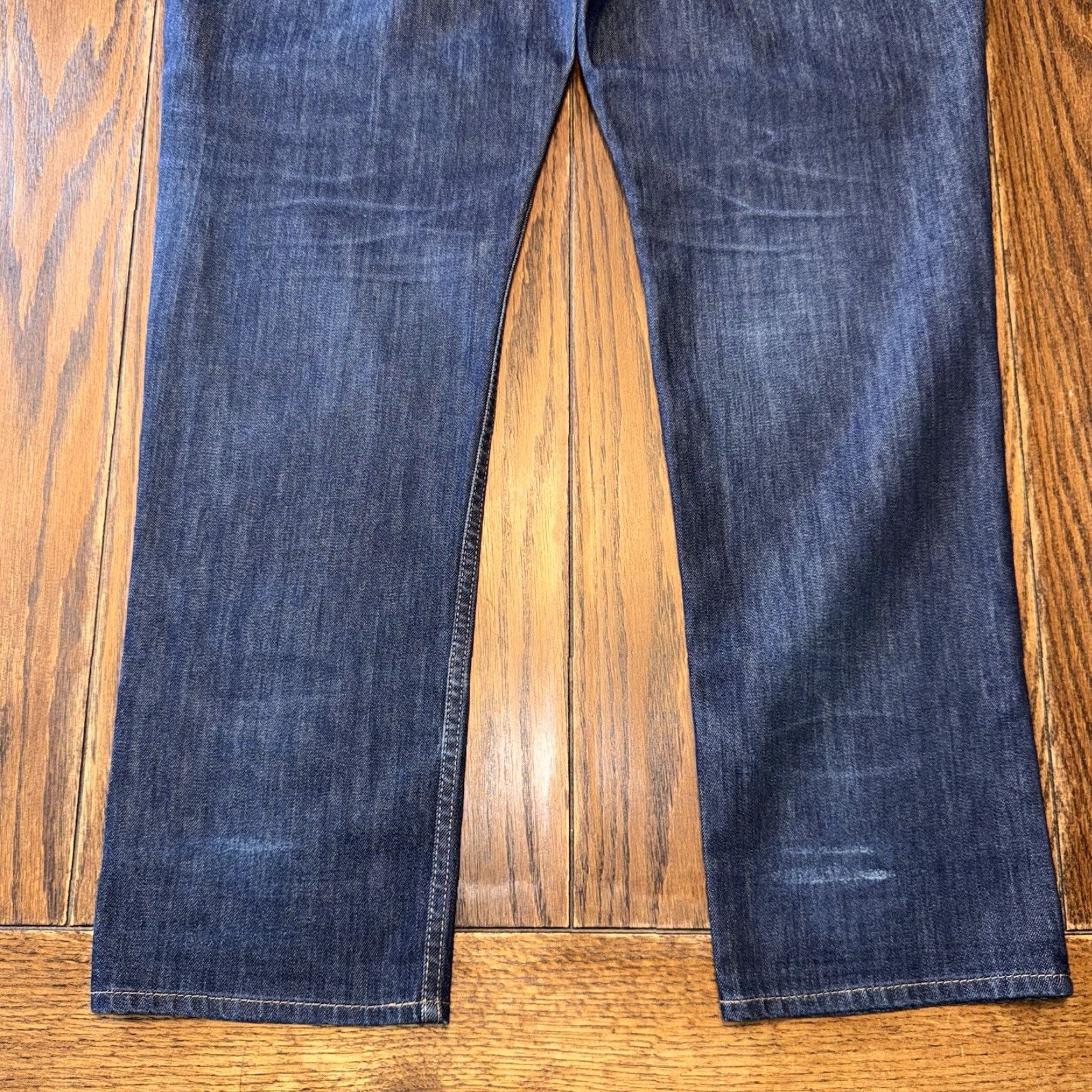 Bonobos Bonobos Jeans Men’s Slim Straight Denim Tailored Fit 40x32 Medium Wash Blue 5-Pocket Logo Zipper Button Size US 40 / EU 56 - 5 Thumbnail