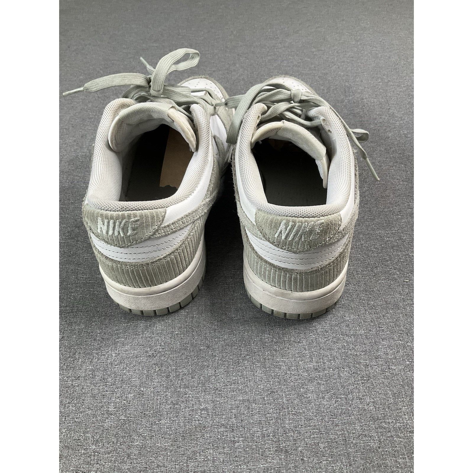Nike Size 8 - Nike Dunk Low Light Silver Corduroy Size US 8 / IT 38 - 3 Thumbnail