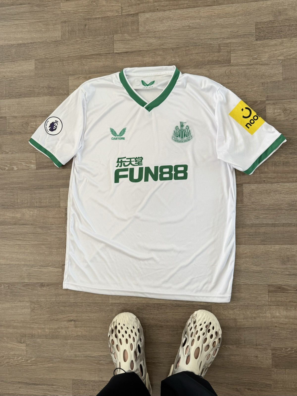 Other Newcastle Y2K United Football Away Soccer Jersey Blokecore Size US L / EU 52-54 / 3 - 5 Thumbnail
